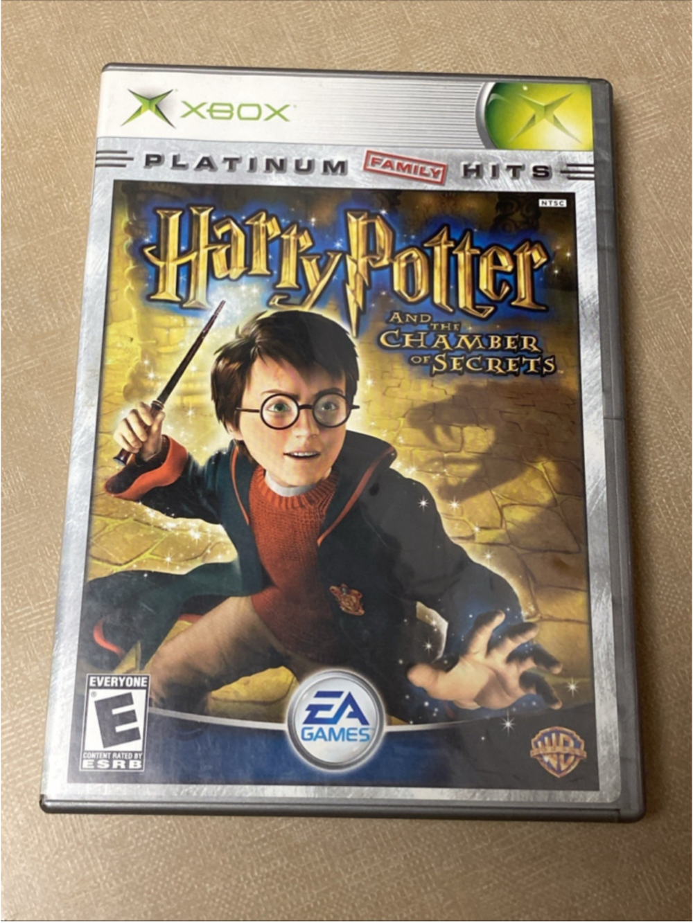 Harry Potter Chamber of Secrets Xbox Platinum Hits CIB Complete Tested
